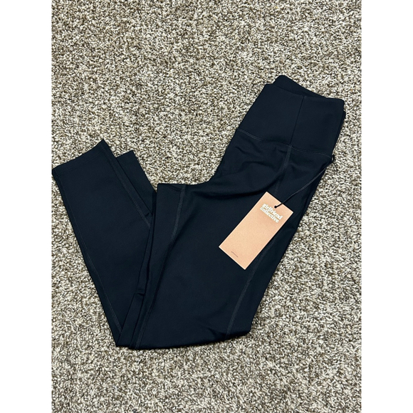 Girlfriend collective Black Compressive High-Rise Legging small 23.75” inseam - Picture 4 of 7
